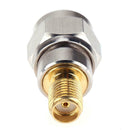 2pcs RF Coaxial Coax Adapter F Male to SMA Female Connector