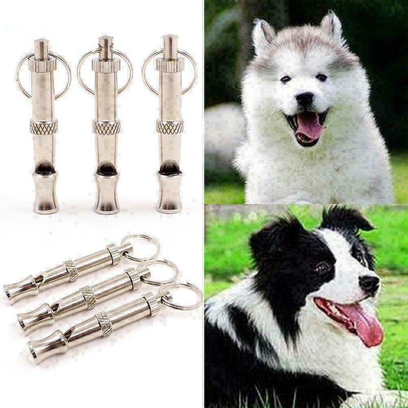 Sliver Dog Trainer-Obedience WHISTLE Pet UltraSonic Supersonic Sound Pitch C9G4