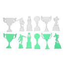 6pcs Wine Glass Cutting Dies Stencils Scrapbooking Embossing DIY Album Card