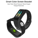 F1 smart bracelet color screen heart rate blood pressure exercise step wate K7O7