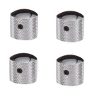 4 Pcs Metal Guitar Tone Volume Knobs Bass \u0026 Guitar Accessories - 16mm *