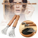 2pcs Dirt Remover Travel Salon Portable Rake Cleaning Tool Hair Brush Cleaner