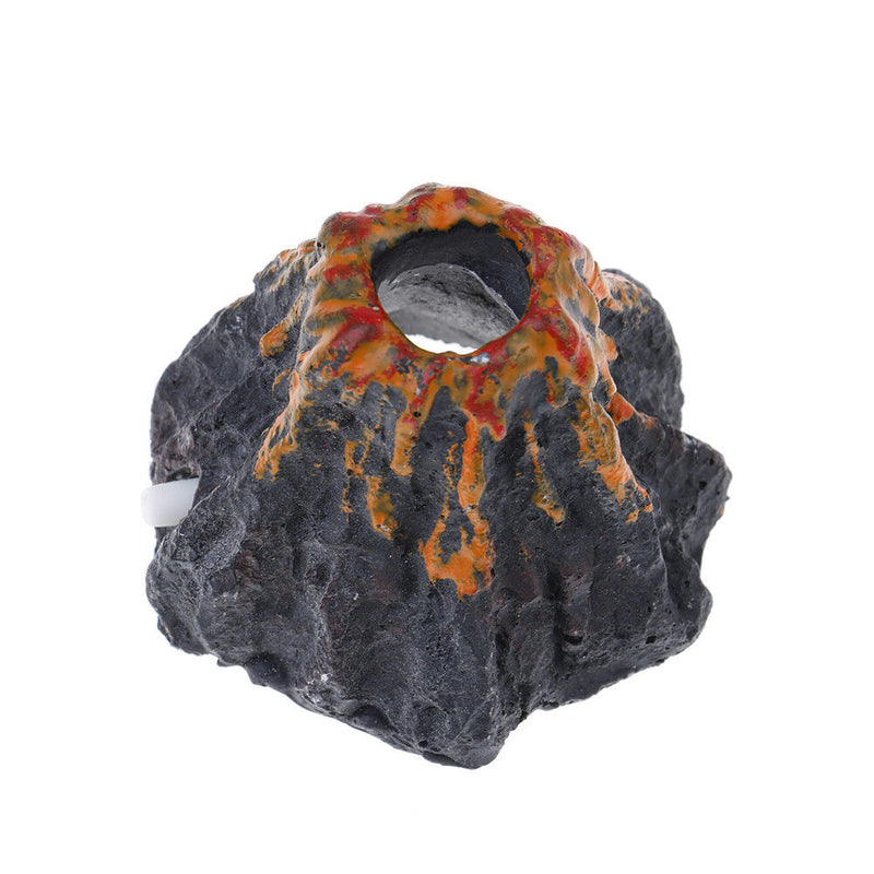 Volcano Shape Aquarium fish tank decor oxygen pump air bubble stone FT BX