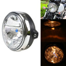 Chrome Halogen Front Headlight Lamp for  CB400/CB500/CB1300 Motorcycles