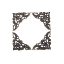 12Pcs  Jewelry Chest  Book Scrapbook Album Corner Protector Decor   R3C