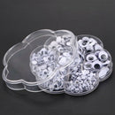 600 Pieces Mixed Self-adhesive Wiggle Googly Eyes DIY Scrapbooking Crafts T W8T6
