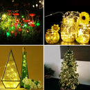 Solar String Lights, 10M 100LED Outdoor String Lights, Waterproof Decorativ