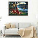 Lakeside 5D Full Drill Diamond Painting Embroidery DIY Cross Stitch Decor