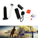 Fishing 12LED Super Bright Light UV Glue Cure Flashlight and Syringe Coating ME