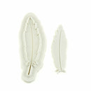 2pcs Feather Silicone Mold Fondant Mold Cake Decorating Tools Chocolate Mould 3C