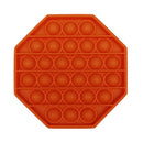 Autism Push Bubble Sensory Toys Relief Stress Squeeze Toys (Orange)