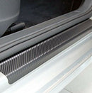 4PCS Car Accessories Door Sill Scuff Welcome Pedal Protect Carbon Fiber Stickers