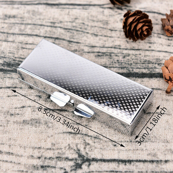 Weekly Travel Metal Pill Box Medicine Organizer Container Storage Case 6 Gri Ew