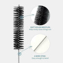 10xNylon Stainless Steel Cleaner Cleaning Brushes Set Pipe Airbrush For Tob U7L0