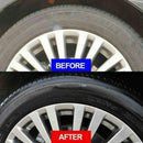 Car Tire Wheel Polish Wax Dedicated Refurbishing Agent Cleaner Coating Poli D5G9