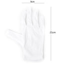 2 Pairs White Magicians Flaming Gloves Fire in Hands Stage Magic Trick Props