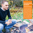 Outdoor Cooking Blow Fire Tube Portable Camping Fire Pipe Survival Tools