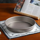 Round Pizza Baking Pan Pizza Tray - Carbon Steel Pizza Pan Baking Sheet Oven