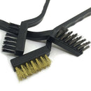 15 Pieces of Wire Brush Cover,Brick Brush,Brushed Curved Handle for Cleanin