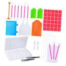 Diamond Painting Tools DIY Diamond Stitch Pen Kit with Tweezers, Glue, Plastic