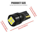 10*T10 LED Bulb W5W 3030 4SMD White Car Width Light Interior Reading La HAK