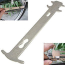 Bike Chain Wear Indicator Repair Tool Chain Checker Standard Ruler Kits New