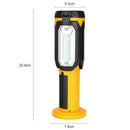 LED Work Light COB Inspection Lamp Magnetic Hand Torch Rechargeable Cars Garage