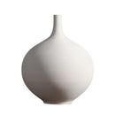 7inch White Solid Ceramic Floor Vase Flower Vase for Party, Wedding, Spa S