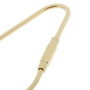 Durable Brass Screw Lock Keychain Ring Clip Tool Hook Clasp Big A shape