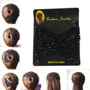 Stretchy Comb Slide Magic Beads Easy Hair Clips Double Clips