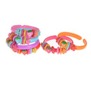 3Pcs Fashion Mixed Colourful Bracelet Kids Baby Jewelry Gift Party Supply BX