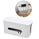 Cable Management Box Hide Conceal Power Strips Electrical Cords  Grey