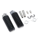 1 Pair Front Footpegs Rest Pegs Mini Pedals Fit for Kawasaki ZG1400 GTR1400