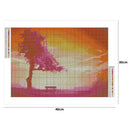 5D DIY Full Square Drill Diamond Painting Cross Stitch Craft Kit (Tree 04)