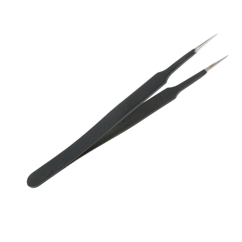 5 Pcs Stainless Steel Thickened Tweezers Mobile Phone Repair, Extra Fine Tip