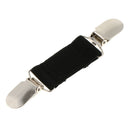 2pc Women Cardigan Sweater Blouse Shawl Clip Shirt Collar Duck Clip Clasps