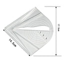 Center Finder Tool for Square Round Stock Woodwork Supply Clear Measurement