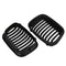 1 Pair Abs Front Replacement Matte Black Kidney Grille Grill For Bmw E46 3  U4Z4