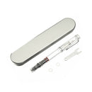 Caliarts Ego Transparent Piston Fountain Pen  Fine Nib Writing Gift