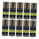 10pcs Car Interior Dome Light Bulbs High Brightness Plug and Play 10X24MM