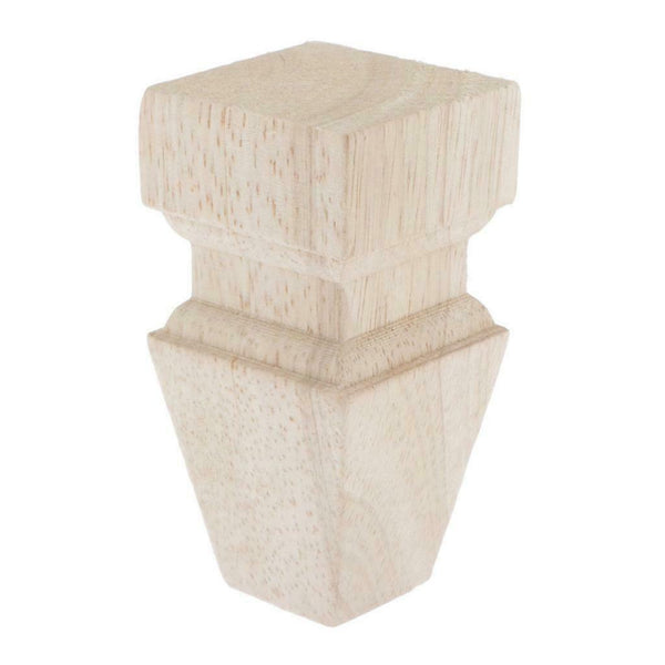 6pcs Solid Wood Sofa Legs 4" Unfinished  For