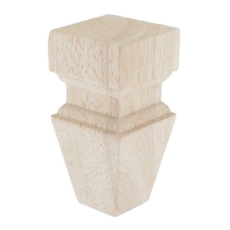 6pcs Solid Wood Sofa Legs 4" Unfinished  For