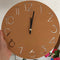 Creative Wall Clock Living Room Minimalist Modern Home Round Personality Si M7C7