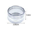 Convenient Transparent Plastic Sample Bottle Nail Art Box Packaging E6L9