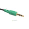 SN9F 5 x Stereo 3.5mm Jack 1 Female to 2 Male Headphone Mic Audio Splitter Cable