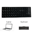 Computer Korean Keyboard Film Stickers Letters Alphabet Desktop  Scrub Mod LPV