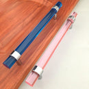 2Pcs Acrylic Pull Handle Cabinet Drawer Door Knob Pulls Spindle Bar Rod