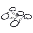 Steel Tether Lanyard with 5PCS 24Inch for GoPro Hero 5/4/3+/3/2/1/Session (