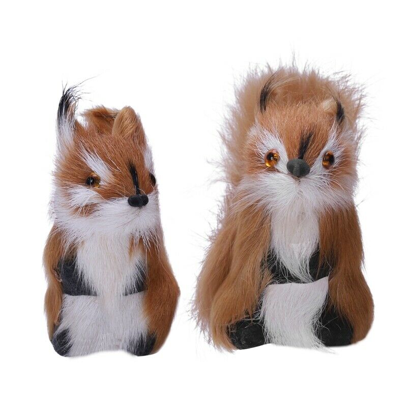 Cute Mini Stuffed Toys Simulation 8X9Cm Animal Stuffed Plush Lovely Squirre A4M3
