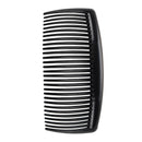 2 Pcs Black Plastic Comb Hair Clip Clamp for Ladies B4W2